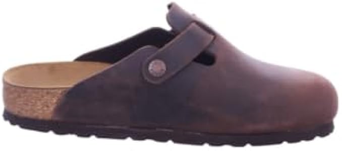 Amazon.com | Birkenstock Unisex Kids Boston Clogs, Brown, 7.5 UK
